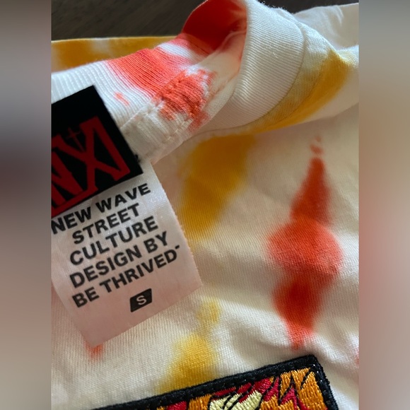 Demon Slayer Rengoku T-Shirt - Men’s Small - Tie-dye, Anime - Picture 7 of 9